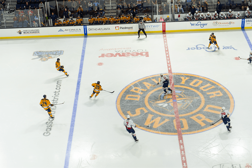 Atlanta Gladitors vs South Carolina Stingrays on November 5, 2023